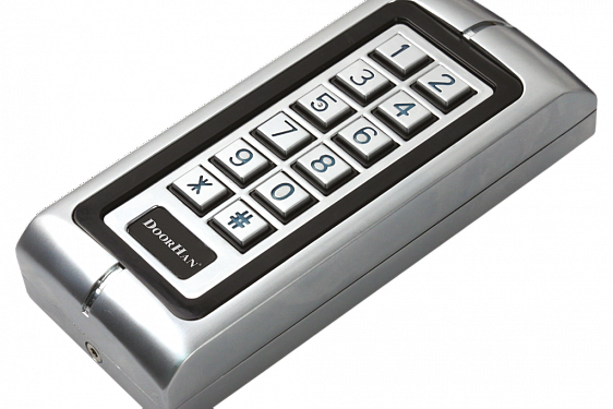 Антивандальная кодовая клавиатура со встроенным считывателем карт серии keycode 