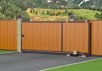 Откатные ворота Doorhan серии slg-a (5000х3000)